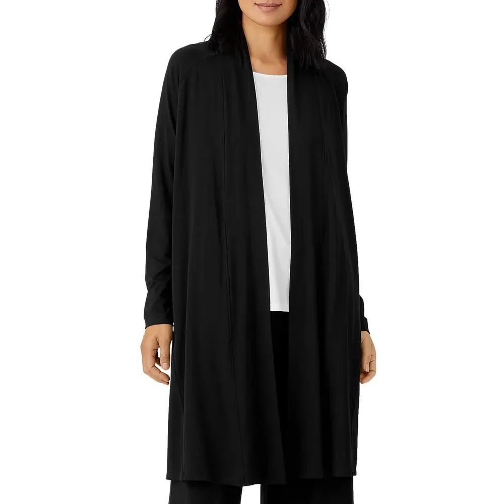 Eileen Fisher - Long Jacket/Duster - Jersey- Size XL - Picture 1 of 9